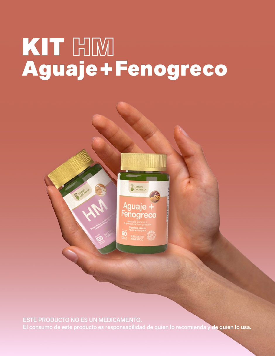 Kit de suplementos alimenticios Isoflavonas de Soya Camote Silvestre + Aguaje con Fenogreco 3