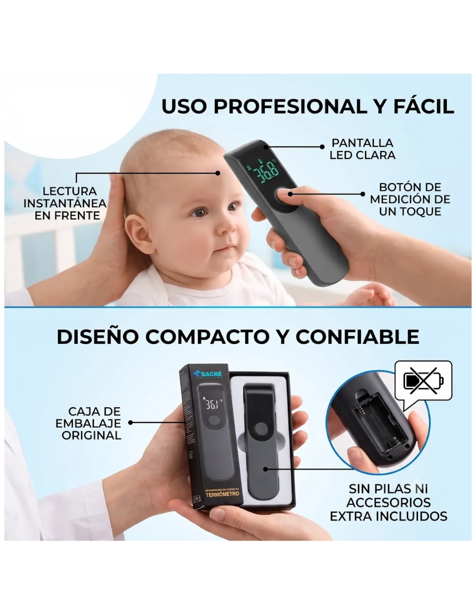 Termómetro láser