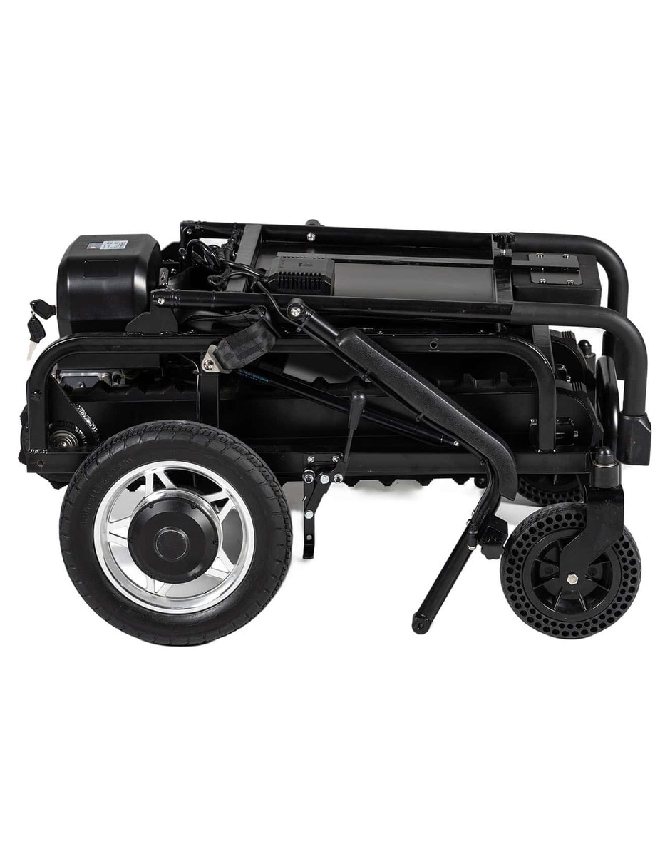Silla de ruedas eléctrica rinde 18 km hasta 181 kg afsp-x1 6