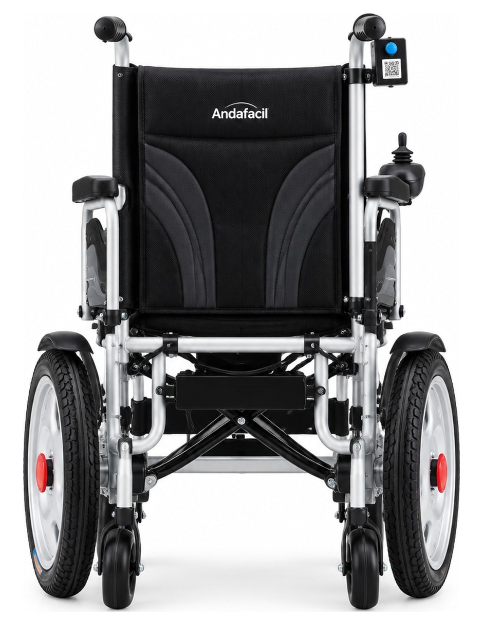 Silla de ruedas eléctrica plegable rinde 18 km hasta 136 kg afse-2023-bl1-e 3