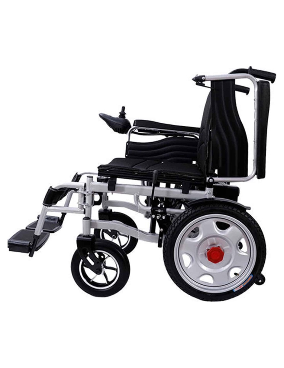 Silla de ruedas eléctrica plegable rinde 18 km hasta 136 kg afse-2023-bl1-e 6