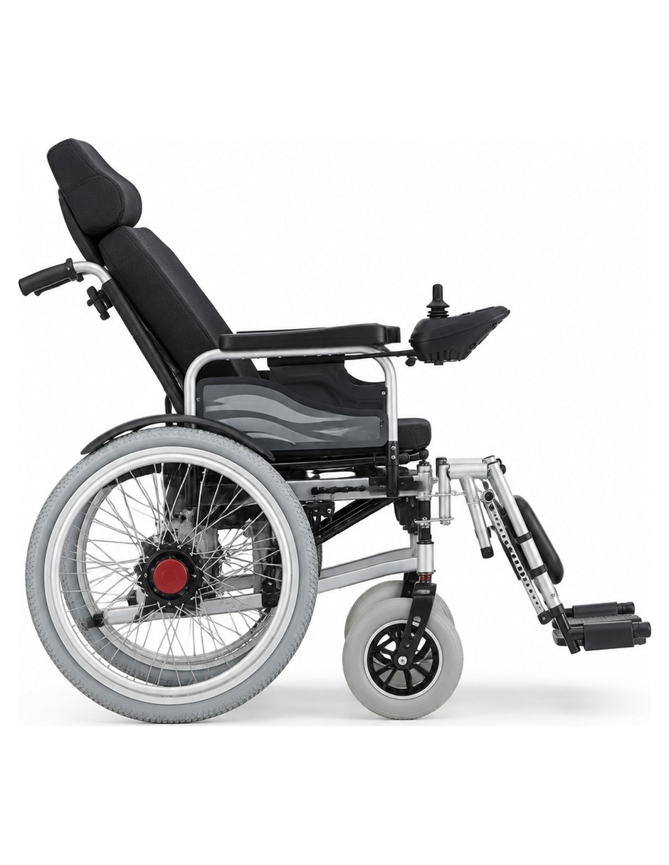 Silla de ruedas reclinable rinde 18 km hasta 136 kg afse-2025-bl2r-e 2