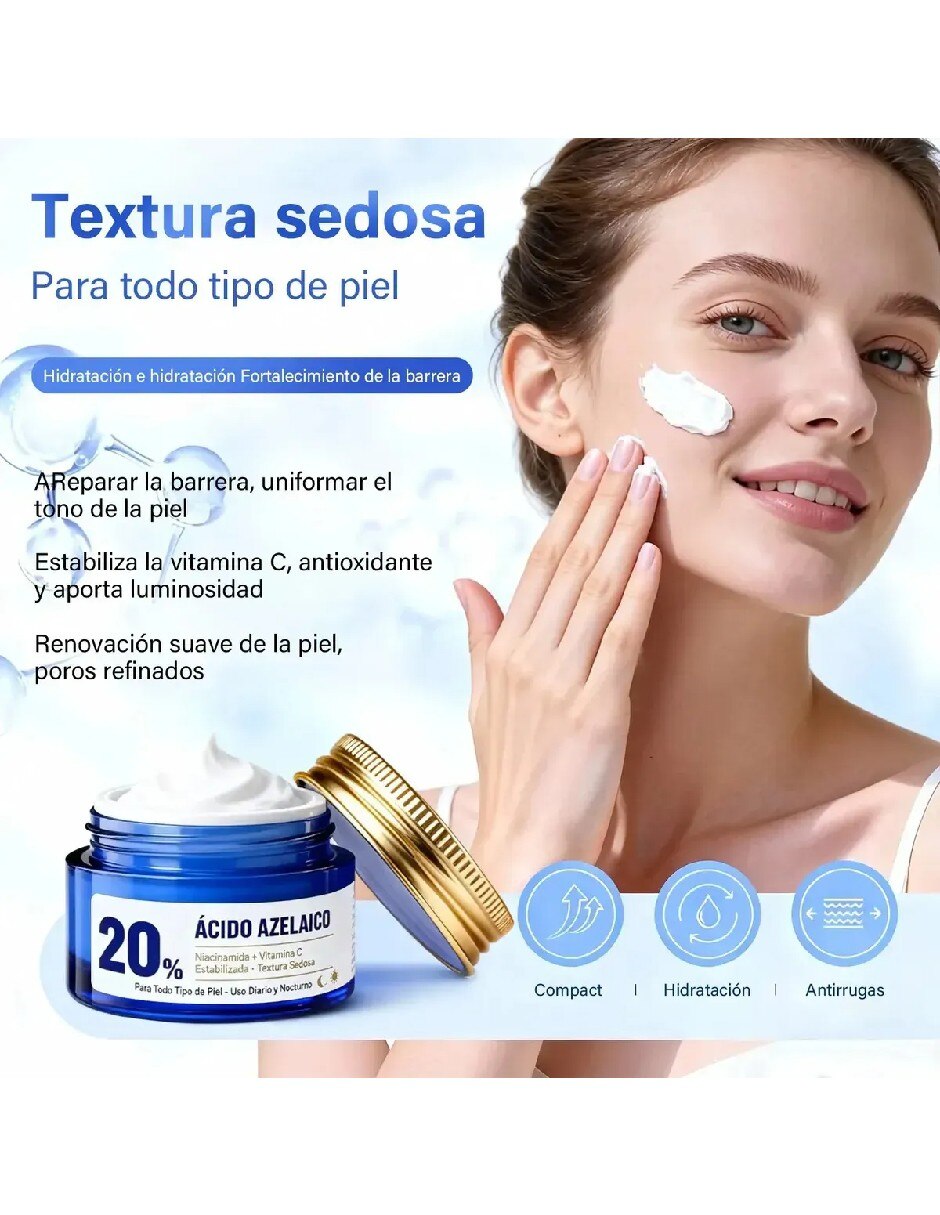 Crema para Facial recomendada para Acné de Día y noche para piel Todo tipo piel 4