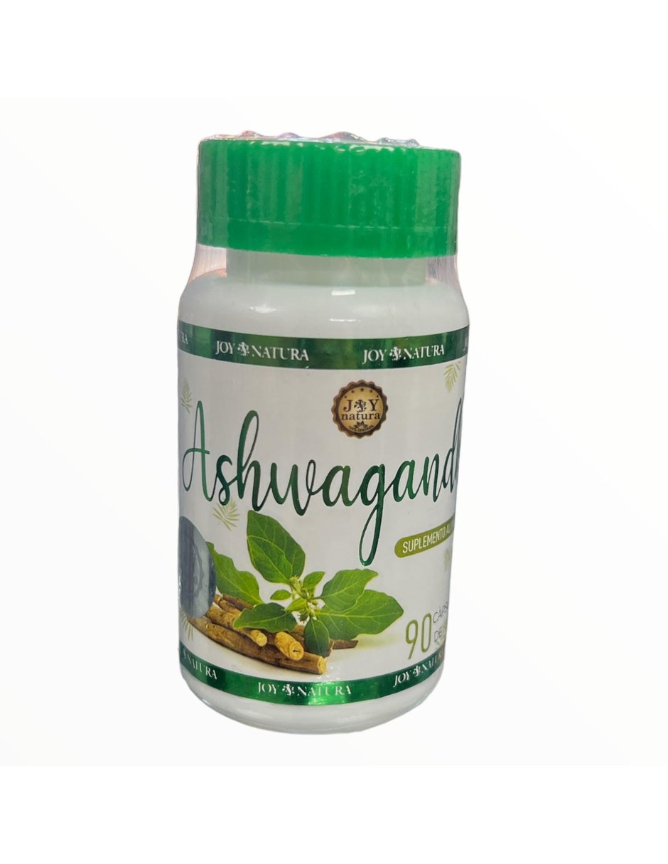 Ashwa 90 capsulas JOY NATURA con Ashwagandha sabor Sin sabor de Ashwa 90 capsulas JOY NATURA con Ashwagandha sabor Sin sabor de