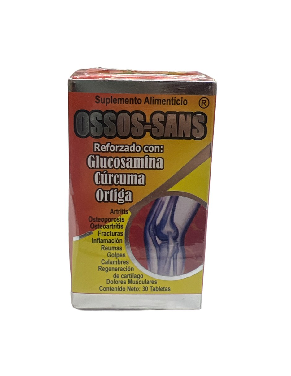 Ossos-Sans 30 tabletas Naturacastle con Mezcla de hierbas sabor Sin sabor de 2