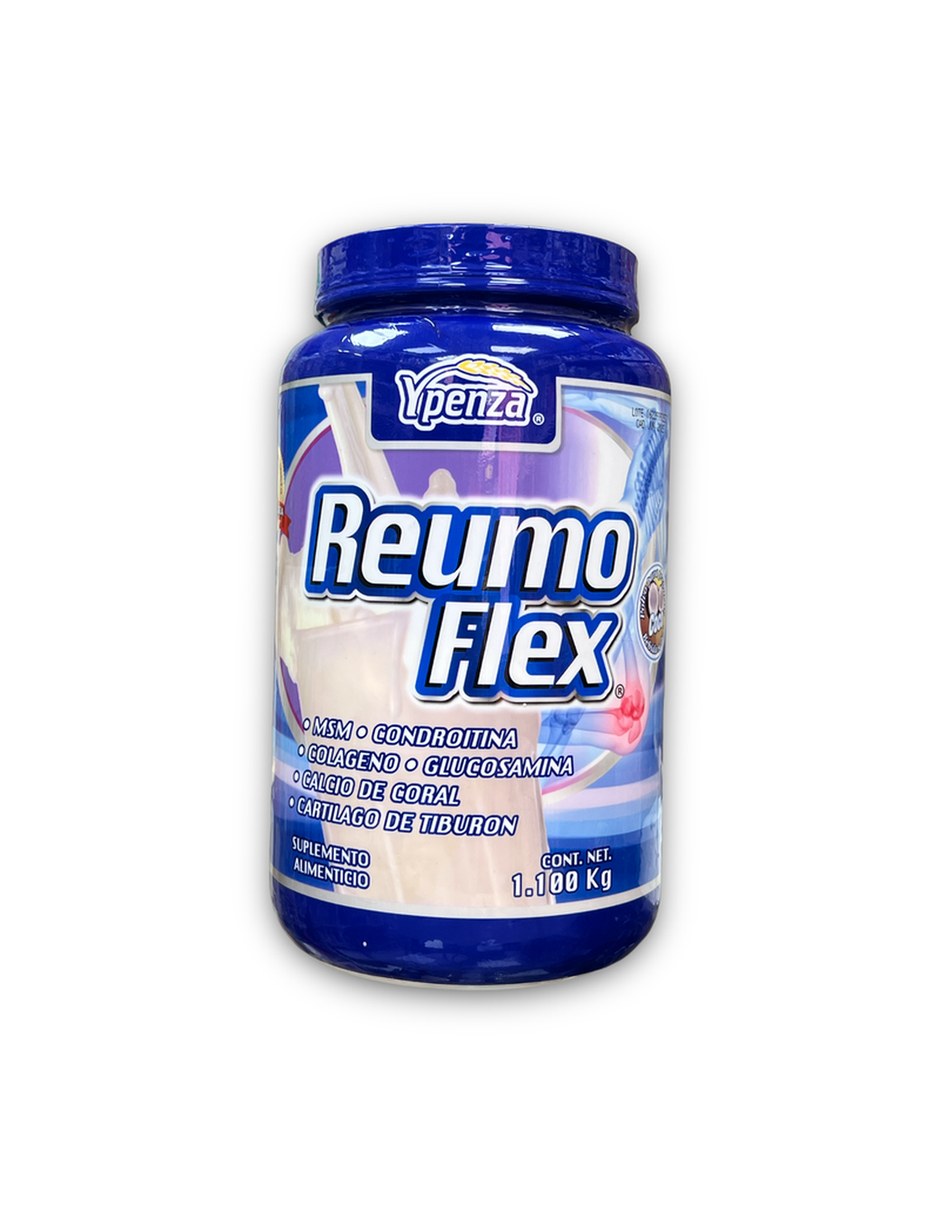 Reumo Flex Polvo 1.1 kg YPENZA con Mezcla de hierbas sabor Natural de 2