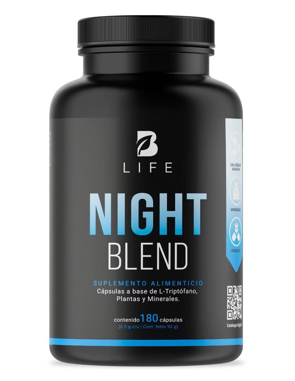 Night Blend Suplemento alimenticio cápsulas
