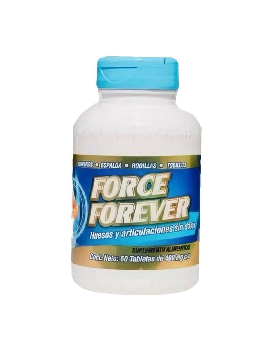 For-ce Forever Suplemento Articular Tapa Azul 60 Tabletas 400mg con Mezcla de hierbas sabor Sin sabor de For-ce Forever Suplemento Articular Tapa Azul 60 Tabletas 400mg con Mezcla de hierbas sabor Sin sabor de