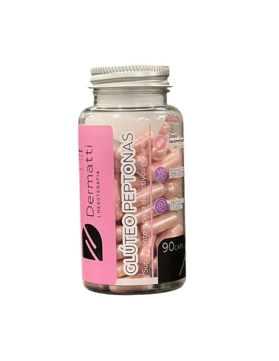 Gluteo Peptonas Sabor Durazno 90 Caps DERMATTI con Mezcla de hierbas sabor Durazno de Gluteo Peptonas Sabor Durazno 90 Caps DERMATTI con Mezcla de hierbas sabor Durazno de