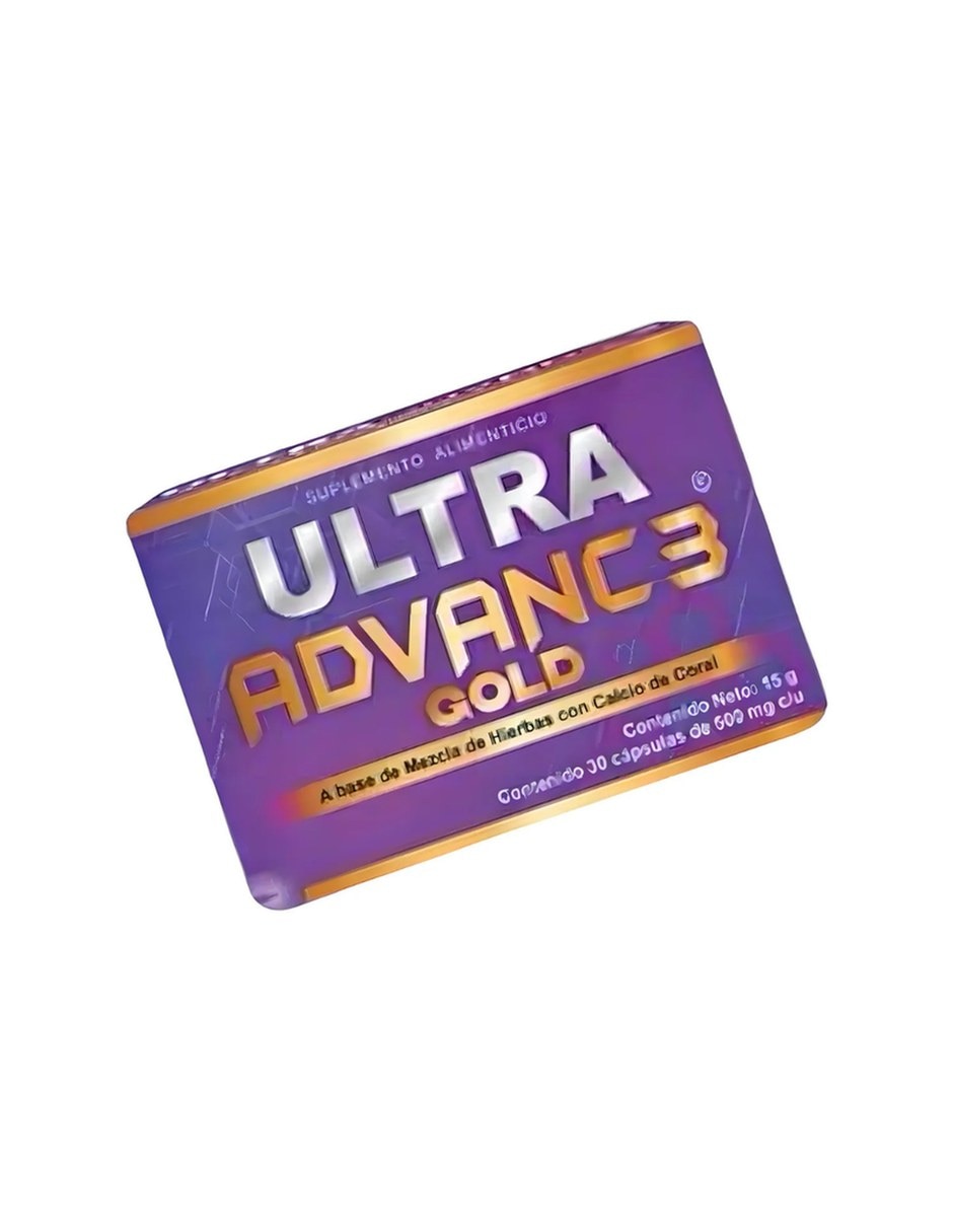 Ultra Advance Gold Alivio para Articulaciones y Huesos con Mezcla de hierbas sabor Sin sabor de 2