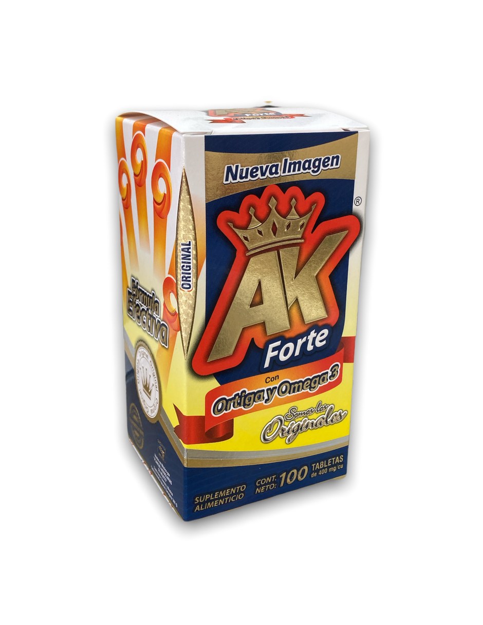 Ortiga y Omega 3 Articulaciones Movilidad FORTE AK con Extracto de ortiga sabor Sin sabor de