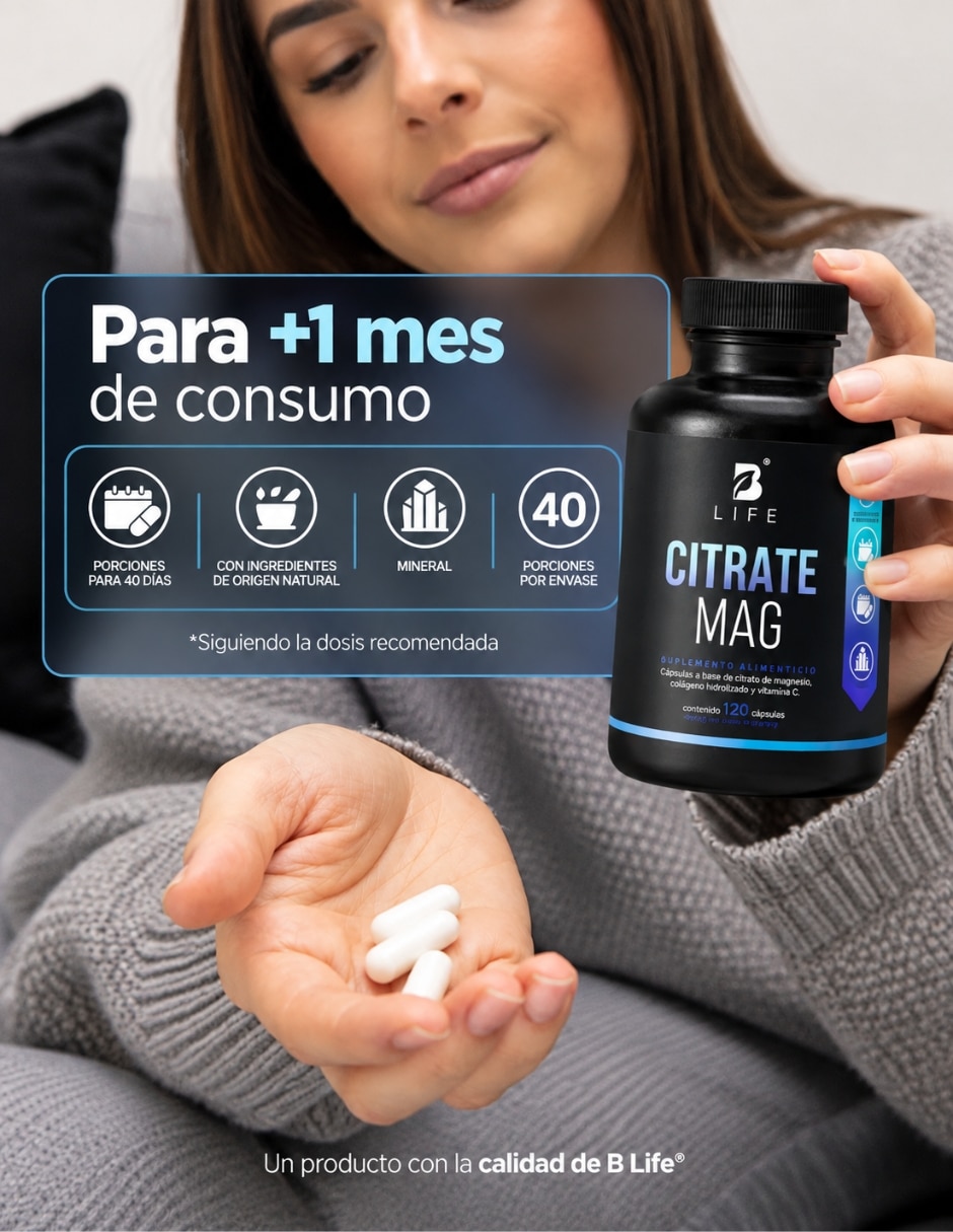 Citrate Mag Colágeno cápsulas 6