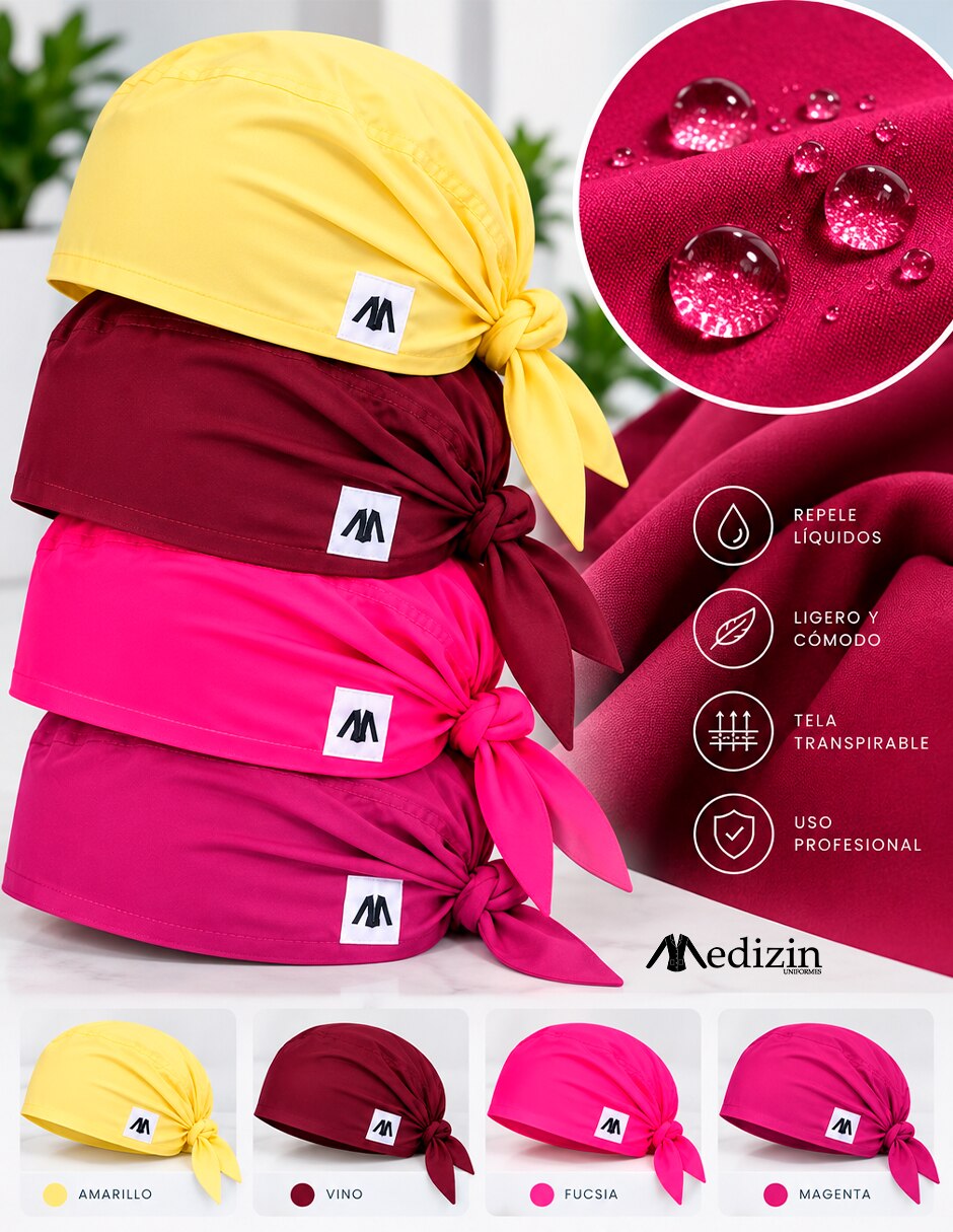 Gorro quirúrgico Hipoalergénico 4 7