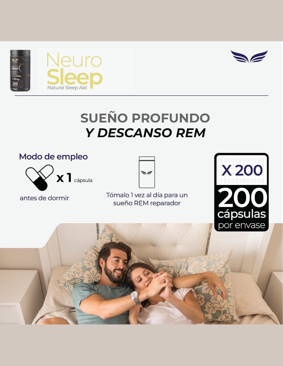 Neuro Sleep Magnesio Complex con Bisglicinato de Magnesio con L-Teanina