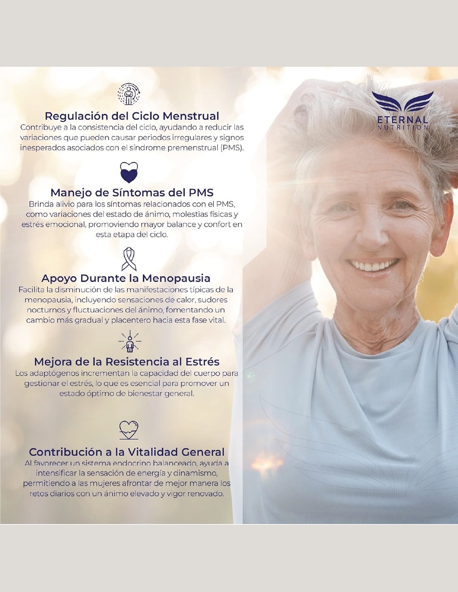 Maca y Adaptógenos para Mujer con Shatavari 1 con Maca shatavari schisandra ginseng reishi raíz de regaliz