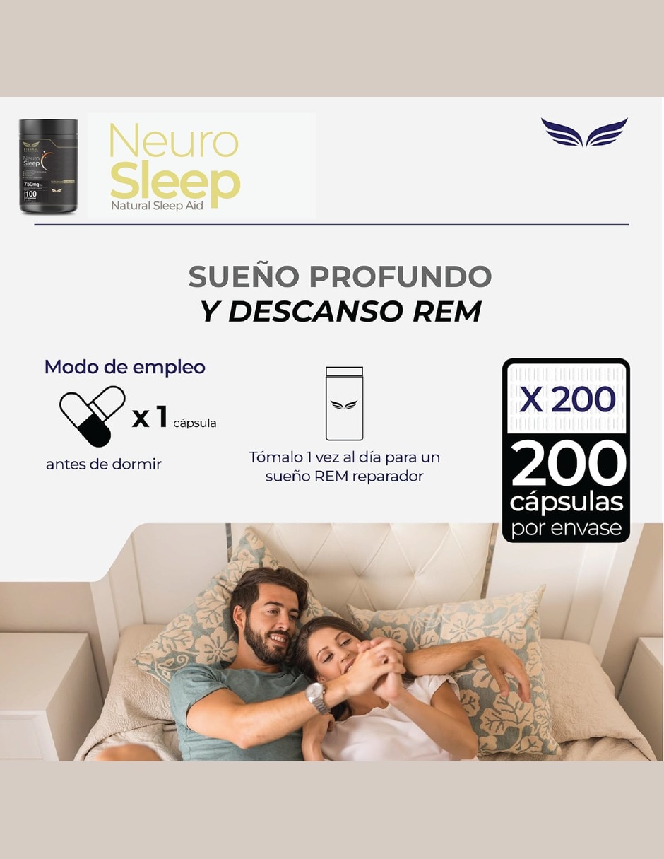 Neuro Sleep Magnesio Complex con Bisglicinato de Magnesio con L-Teanina