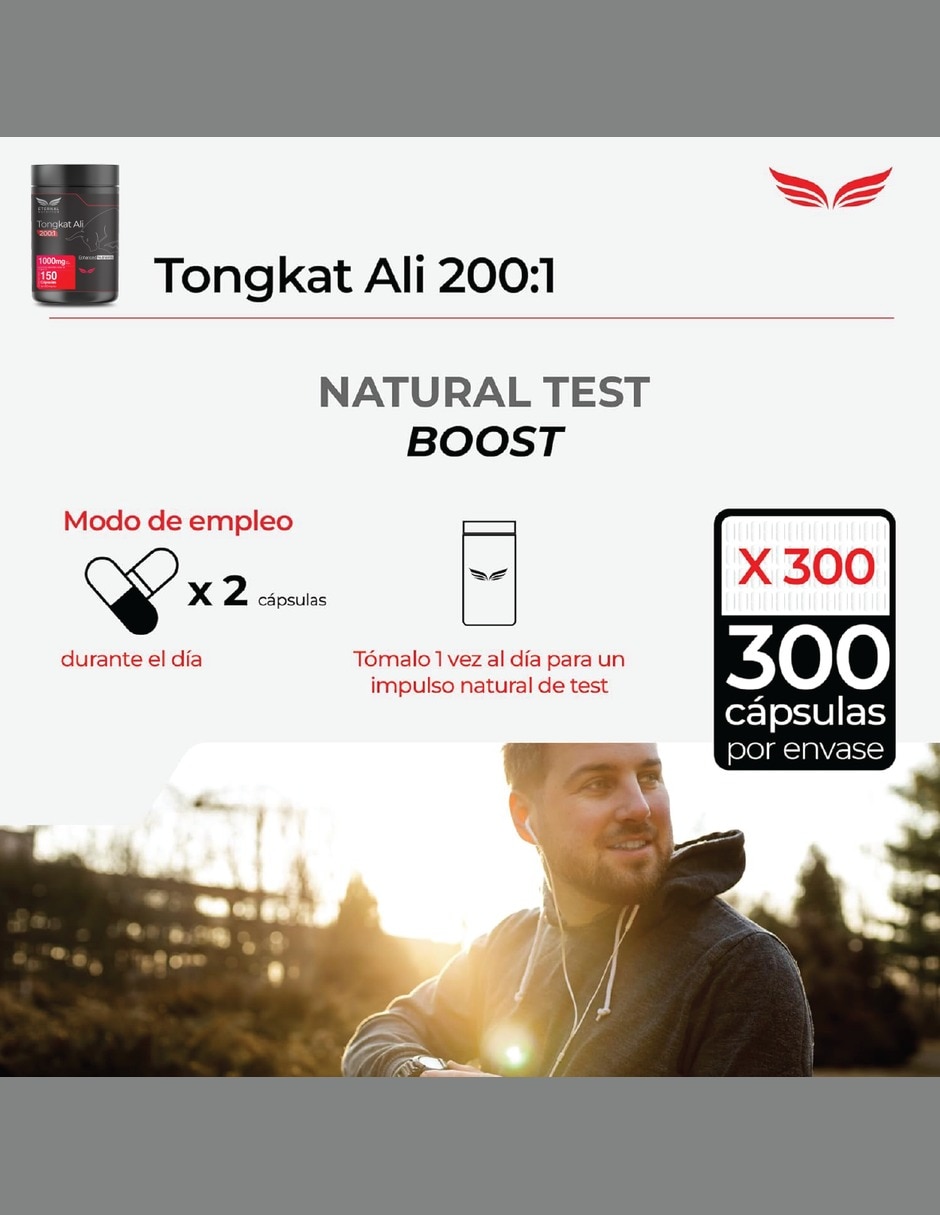 Tongkat Ali 200:1 con Extracto de Eurycoma Longifolia con Tongkat Ali 200:1 7