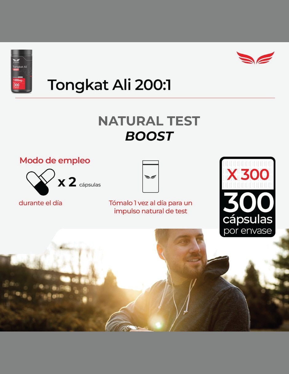 Tongkat Ali 200:1 con Extracto de Eurycoma Longifolia con Tongkat Ali 200:1 7