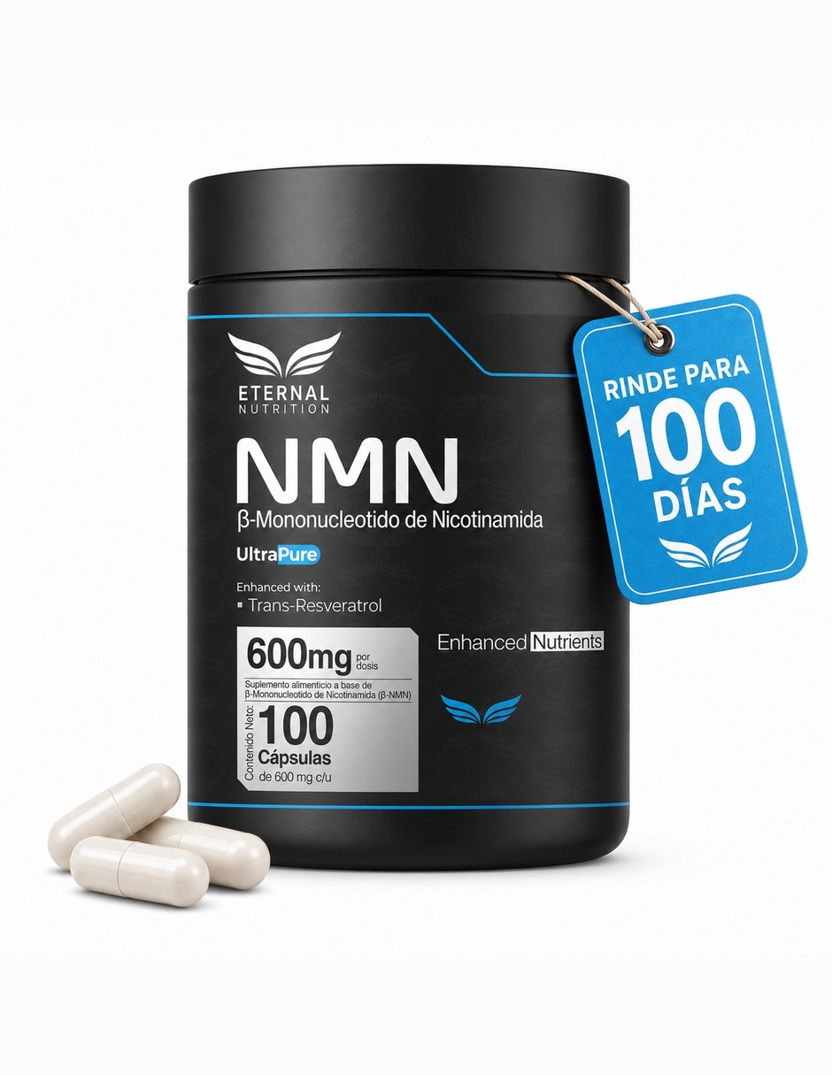 NMN 99.5% con Trans-Resveratrol 98% y Uva Energía Celular con NMN 99.5% trans-resveratrol 98% con extracto de uva