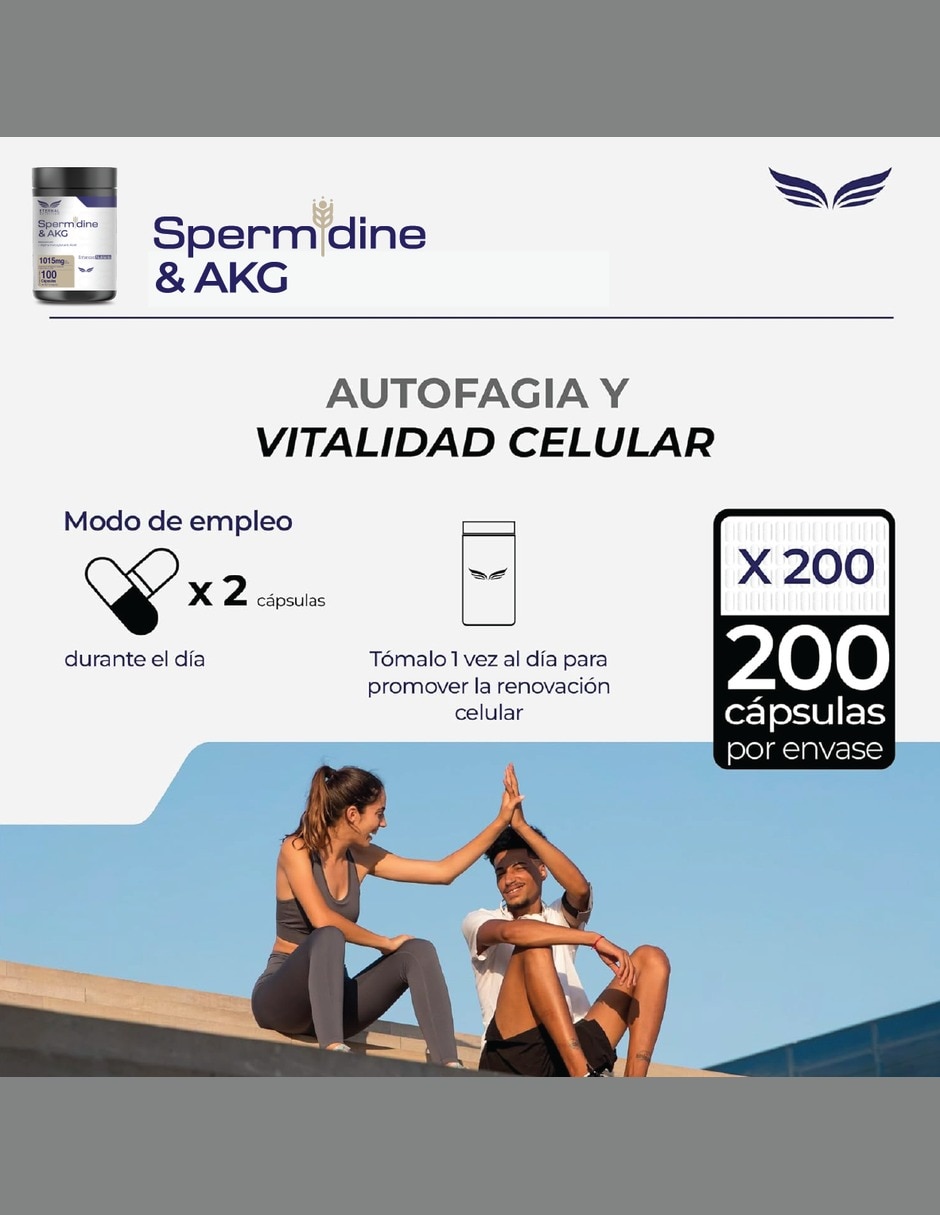 Espermidina 99% Renovación celular con espermidina 99% AKG germen de trigo
