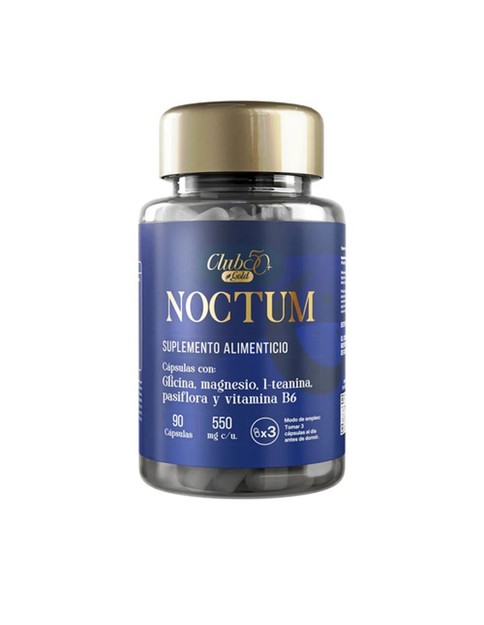 Noctum Club 50+ con clicina de 90 cápsulas Noctum Club 50+ con clicina de 90 cápsulas