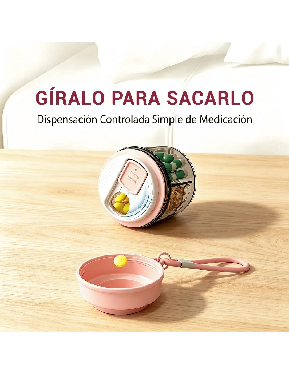 Set pastillero 4 compartimentos 4