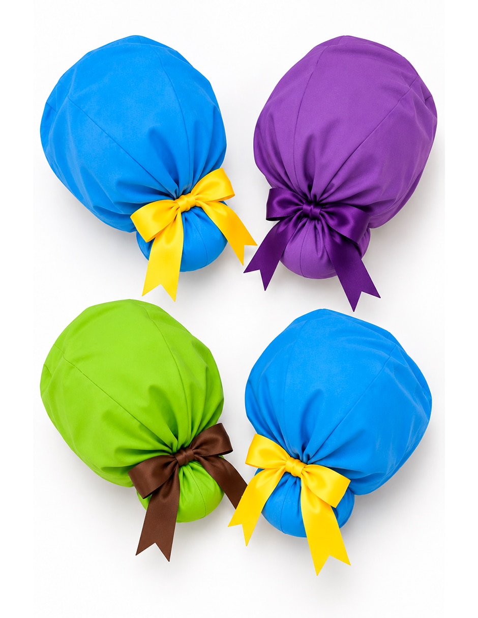 Set gorro Quirúrgico Hipoalergénico 4 piezas 2