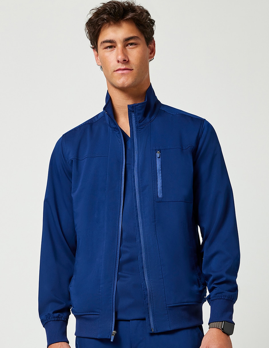 Chamarra quirúrgica estilo regular para hombre