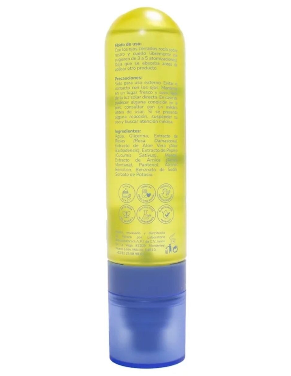 Agua termal facial Radiance Rose Boost Toner para tonificar 8