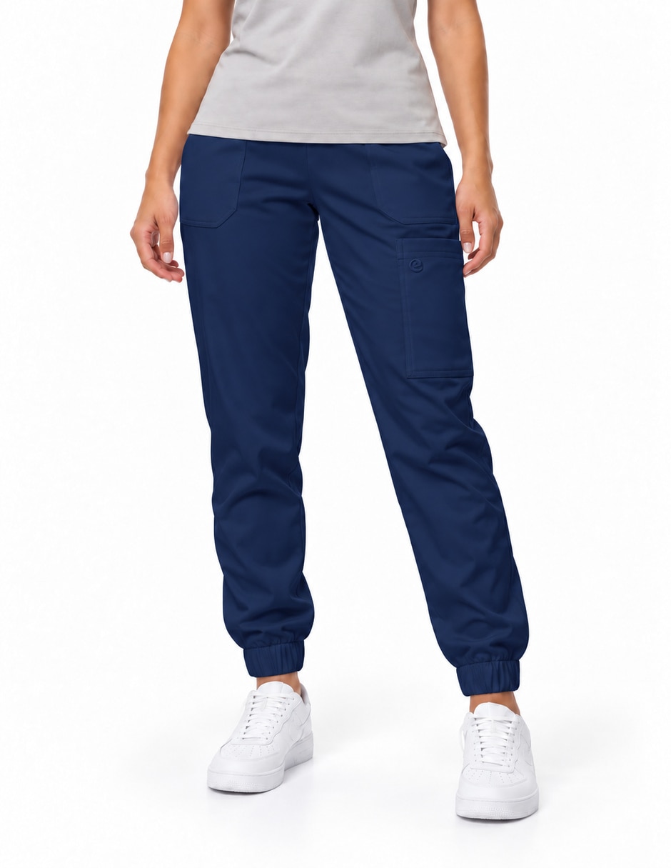 Pantalón quirúrgico estilo regular para mujer 3