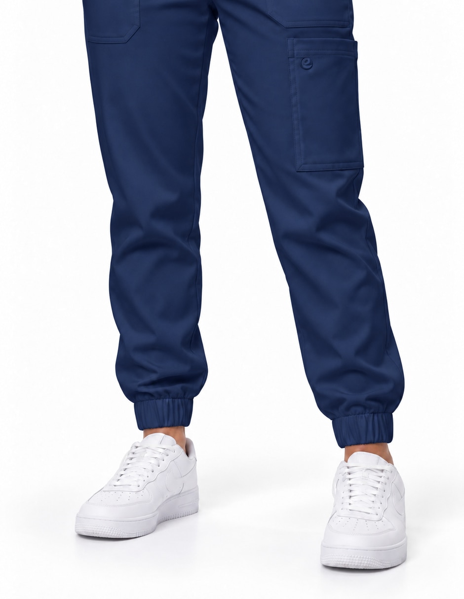 Pantalón quirúrgico estilo regular para mujer 5