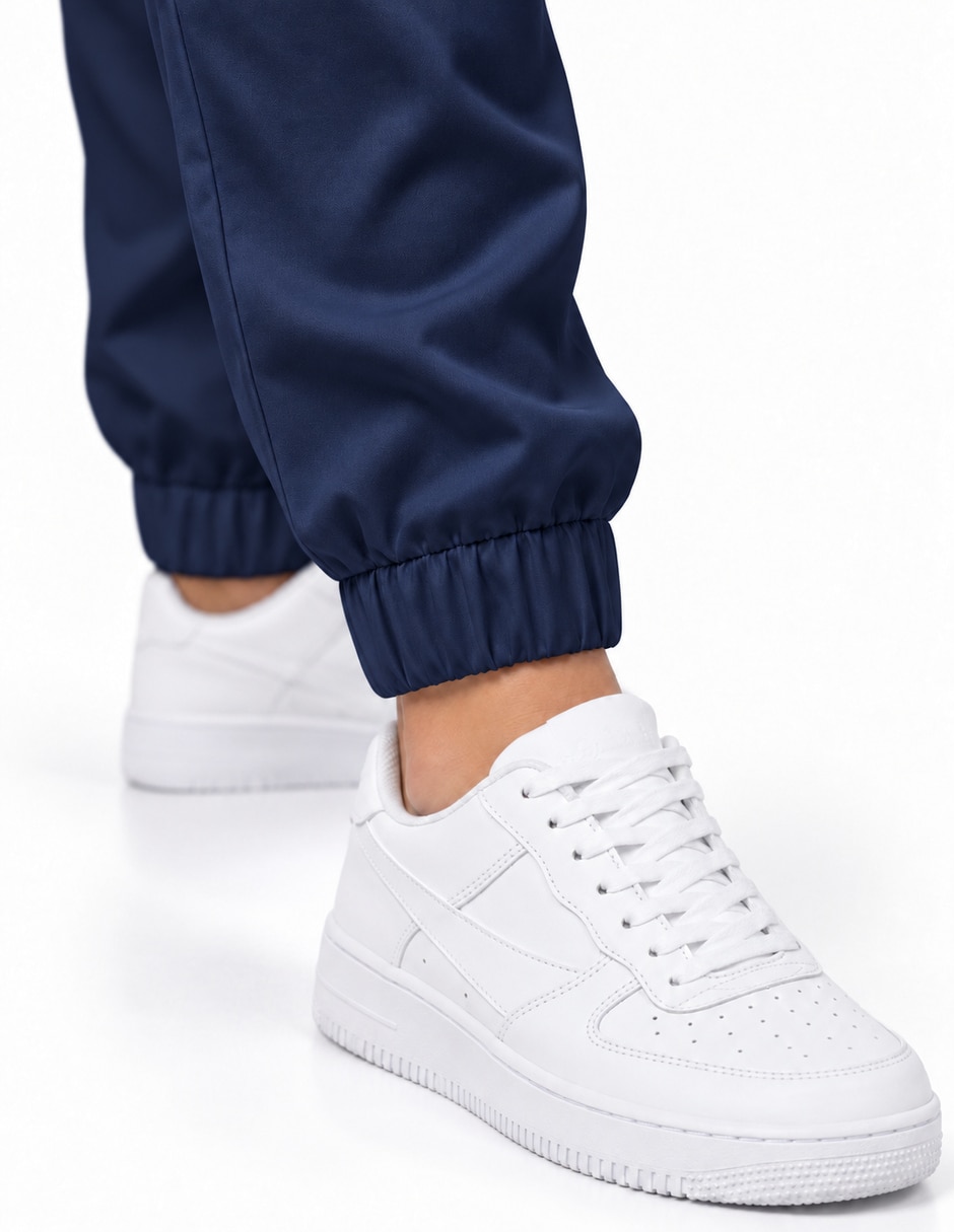 Pantalón quirúrgico estilo regular para mujer 8