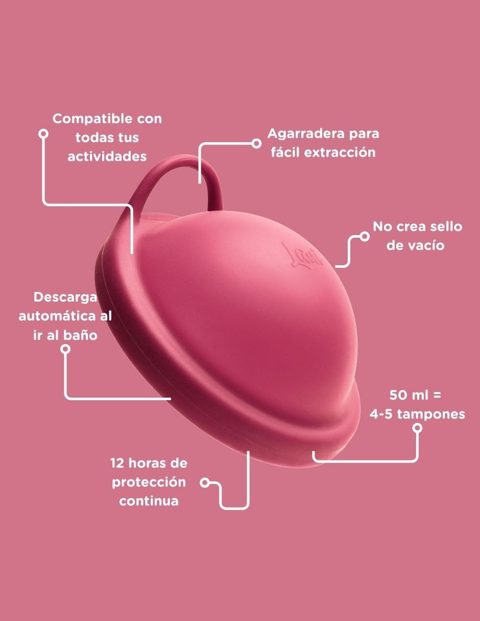 Discos menstruales silicón quirúrgico 5