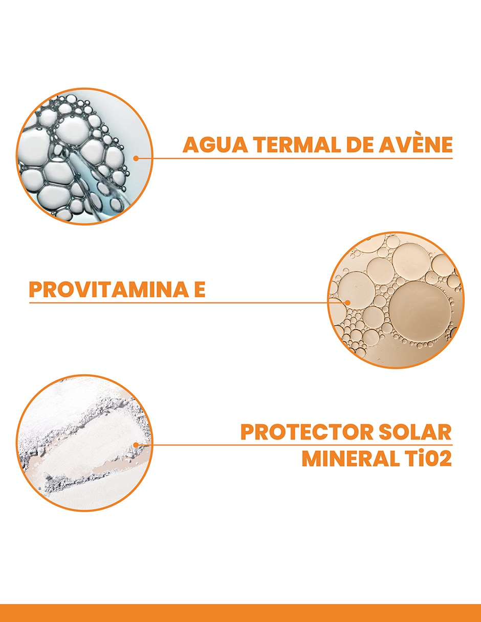 Protector solar FPS 50 compacto mineral tono dorado maquillaje Avène 10 g
