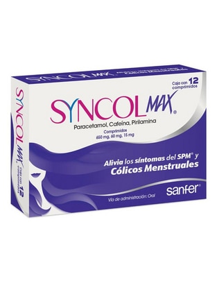 Syncol Max Sanfer 12 comprimidos 1