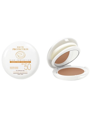 Protector solar FPS 50 compacto mineral tono arena maquillaje Avène 10 g