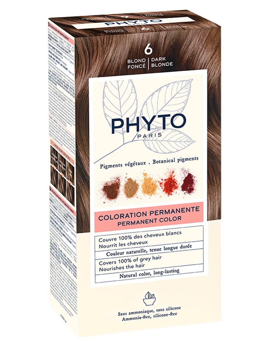 Tinte para cabello Coloration Permanente Botanical Pigments tono 6 Rubio oscuro Tinte para cabello Coloration Permanente Botanical Pigments tono 6 Rubio oscuro