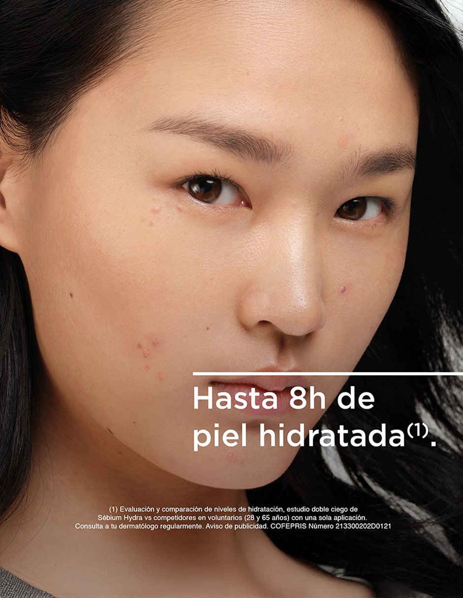 Crema facial recomendada para acné día y noche Bioderma Sébium Hydra para piel grasa