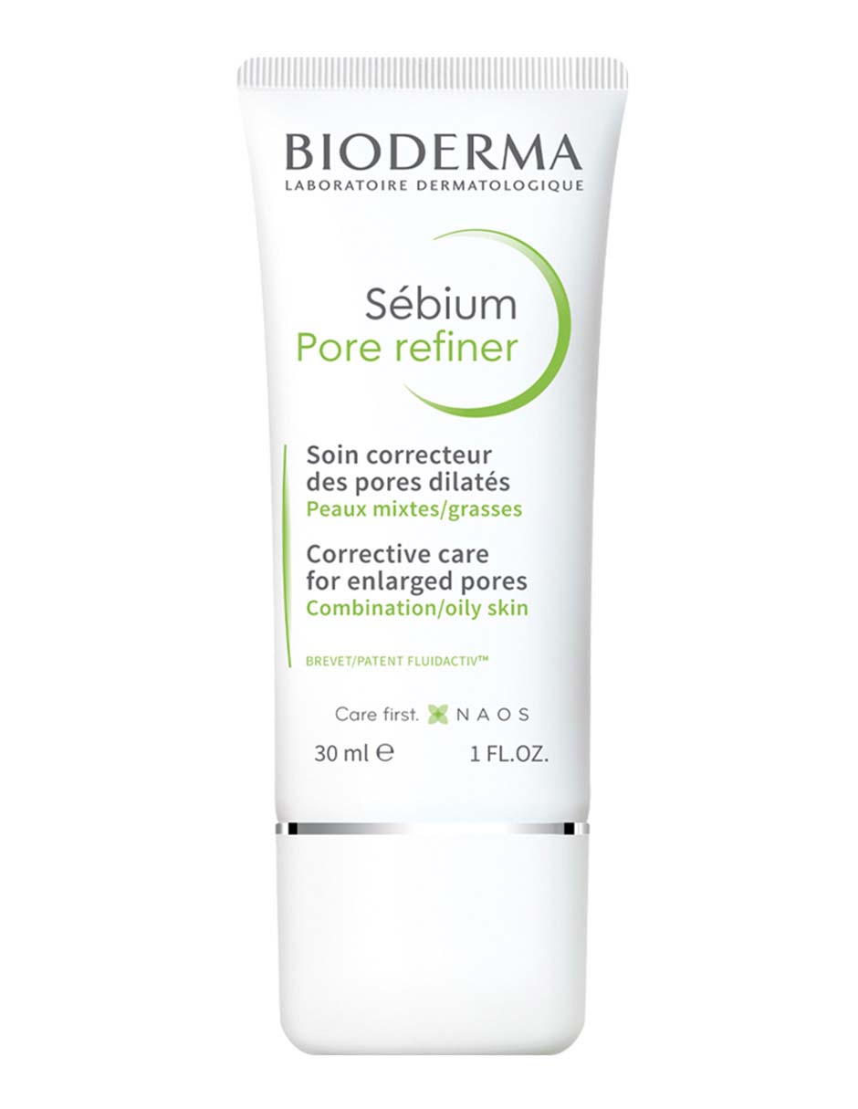 Crema facial recomendada para acné de día y noche Sébium Pore Refiner para piel mixta y grasa
