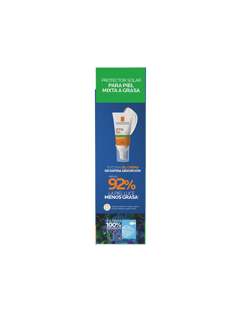 Kit de protector solar FPS 50+ Pack Anthelios UVMune Toque Seco Verano La Roche Posay