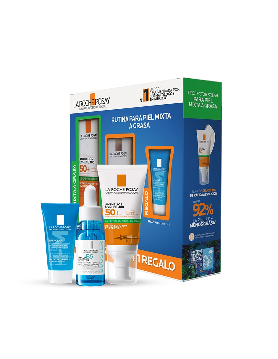 Kit de protector solar FPS 50+ La Roche Posay Pack Anthelios UVMune Toque Seco Verano LA ROCHE POSAY Anthelios