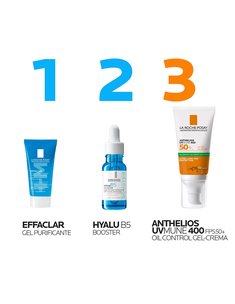 Kit de protector solar FPS 50+ Pack Anthelios UVMune Toque Seco Verano La Roche Posay