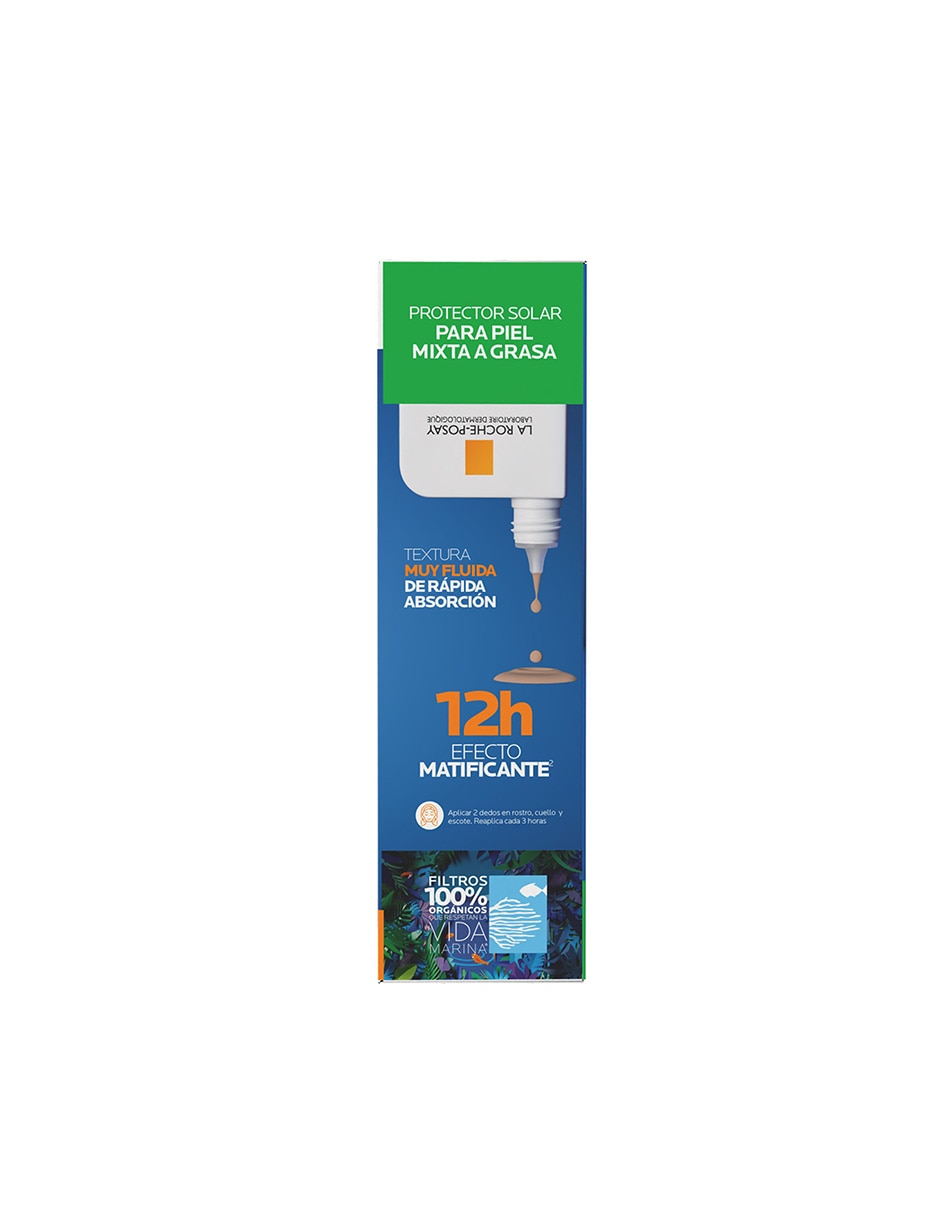 Kit de protector solar FPS 50+ Pack Anthelios UVMune Fluido Oil Control con color Verano La Roche Posay