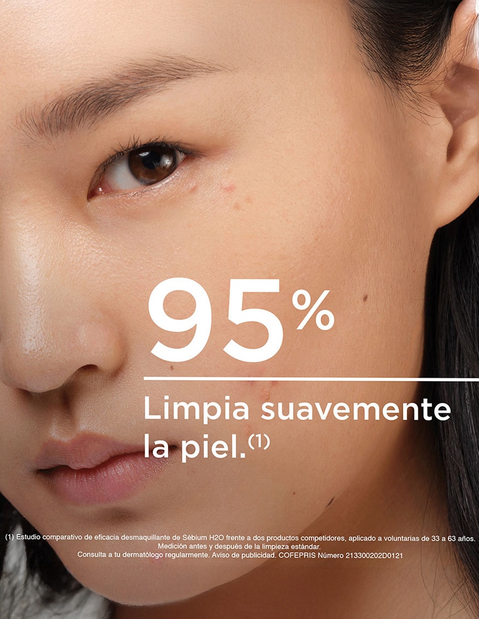 Aceite corporal facial Sebium h2o bioderma sébium "para" purificar
